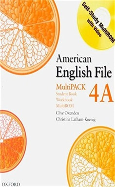 ​Este livro da série “American English File” abrange uma ampla gama de tópicos, como escrever e-mails, fala coloquial e diversas lições de gramática.