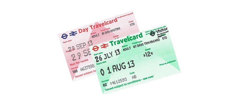 O mais popular e mais barato travelcard é o cartão off-peak com o qual você pode viajar ilimitadamente por 1 dia em transporte público em Londres